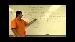 PhysicsBootcampAddendumQ11Relativity Rotation amp Length Contractionavi [upl. by Oguh]