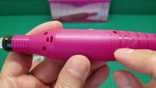 How to use Manicure amp Pedicure rotary tool  inside look review [upl. by Irrehc228]