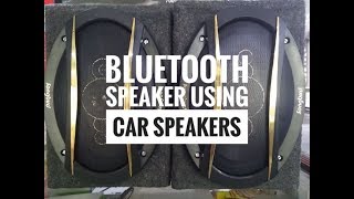 Bluetooth Speaker using Car Speakers [upl. by Middle597]