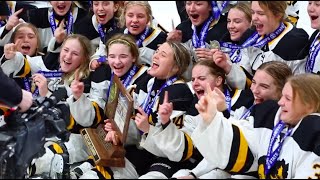 Class A Champions  MSHSL Girls State Hockey Tournament [upl. by Tarsuss]