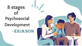 Eriksons Theory of Psychosocial Development in hindi [upl. by Oag]