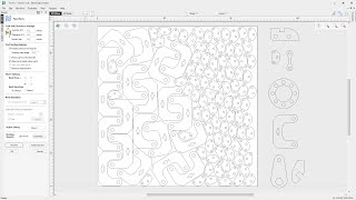 How to use the nesting tool in Vectric software  Offset and Layout Tools  V12 Tutorials [upl. by Eirrehs438]