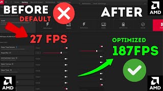 AMD RADEON GPU SETTINGS 🔧BEST AMD SETTINGS To Boost FPS For Gaming [upl. by Perni]