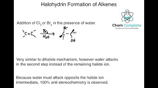 Hydrohalogenation  Alkene Reaction Mechanism [upl. by Ingar]