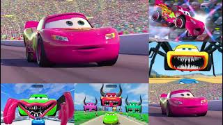 Easter mcqueen 🆚 Lightning McQueen Coffindance meme song COVERmcqueen meme memes coffindance [upl. by Nalliuq]