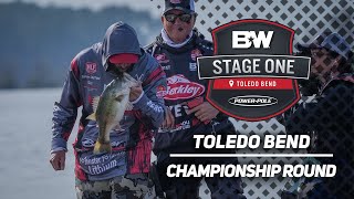 Bass Pro Tour  Stage One  Toledo Bend  Championship Round Highlights [upl. by Dowzall657]