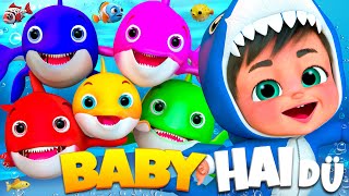 Baby Hai dü dü Kinderlieder TanzMix 🎶 Sing und Tanz mit BabyHai 💛Baby Shark Deutsch babyshark [upl. by Arit]