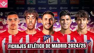 REFUERZOS que BUSCA ATLETICO de MADRID  La Lista de Simeone para Fichajes a Final de Temporada [upl. by Etom]