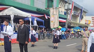 IssaampPanama Mes de la Patria Desfile Santiago de Veraguas Viva Panamá [upl. by Elocin]