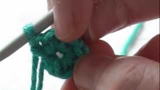 THE BASICS OF CROCHET LEARN HOW TO MAKE AN ADJUSTABLE LOOP  RING  MAGIC CIRCLE [upl. by Naellij512]