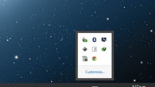 Minimize any Running Program to System Tray Tray [upl. by Revorg]