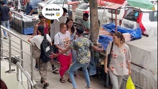 Hug Prank On Cute Girls 😂🤣  Ladkiyon Ke Sath Hug Prank 😂🤣 [upl. by Ettenig]