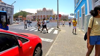 Explorando Calhau desde as ruas de Mindelo  São Vicente 🇨🇻 [upl. by Ellesor379]