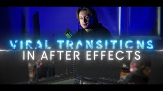 Viral TRANSITIONS for your EDITS  After Effects TUTORIAL [upl. by Bornie]