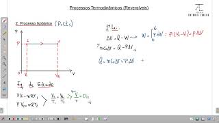 2 Transformação Termodinâmica  Processo Isobárico [upl. by Elissa305]