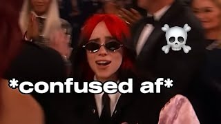 BILLIE EILISH being unintentionally hilarious FUNNY MOMENTS pt2  adxle [upl. by Airla289]