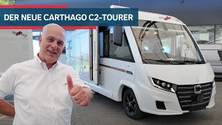 Der neue CARTHAGO C2TOURER 2025 🤩 Komfort trifft Leichtbau 7 Meter SMART LINER [upl. by Plossl911]