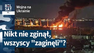 Na Krymie walają się resztki rosyjskiego okrętu desantowego [upl. by Naud]