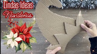 Hermosas IDEAS NAVIDEÑAS para Decorar Regalar o Vender  DIY Home Decor  Artesanato Natalino [upl. by Ahsieket310]