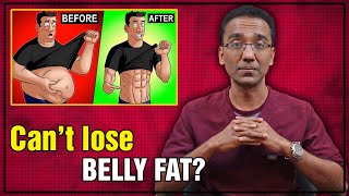 How to Lose STUBBORN belly fat   Episode 1  Losebellywithdrpal challenge  Dr Pal [upl. by Tiloine255]