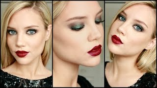 Dark Sultry Smokey eye  1920s Inspired makeup [upl. by Enitnelav52]