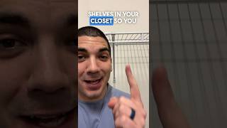 How to Remove Closet Wire Shelves in 43 Seconds [upl. by Nuavahs411]