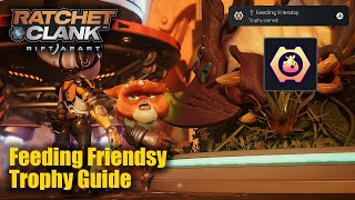 Ratchet amp Clank Rift Apart • Feeding Friendsy Trophy Guide Collect 10 Zurpstones for Trudi [upl. by Burner]