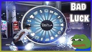 GTA Online  A Tale of an Unlucky Man Spin the Wheel Fails [upl. by Ainuj]