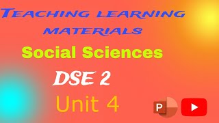 Teaching learning materials Time line Social science Dse 2 ppt yt notes3 [upl. by Poree557]