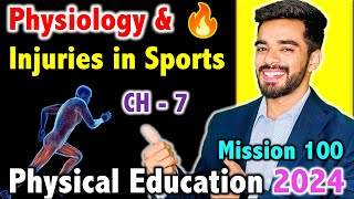 Physiology and Injuries in Sports  CH  7  Mission 100  CBSE Class 12th 2024 Physical Education🔥 [upl. by Salome]