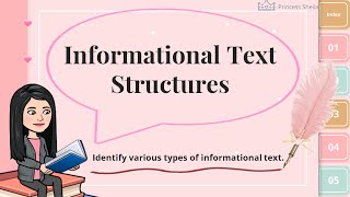 Informational Text Structures [upl. by Portingale]