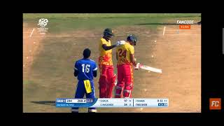 Zimbabwe vs Gambia highlights Zimbabwe highlights [upl. by Ettener652]