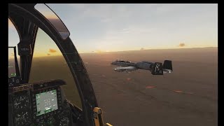 DCS Sharkbait 13 4x A10C II Training Sortie  Assault on Hotel  Syria 20240919 [upl. by Inoy]