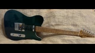 Jacobs Tele Style Camelon Electric Guitar SOLD [upl. by Eelyma]