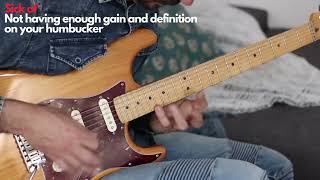 EXchanger PRO  Case 2  Not enough gain and definition on your humbucker Strat HSS [upl. by Norat]