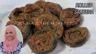 This is How To Make Saheena Rolled  Trini Fried Street Food  Trinidad  Caribbean [upl. by Chaney]