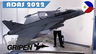 Asian Defense and Security ADAS 2022 by SAAB Jas 39 Gripen in Pasay City Philippines [upl. by Secnarf]