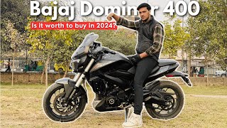 Bajaj Dominar 400 In Depth Genuine Ownership Review  Is it worth to buy in 2024 [upl. by Aroz]