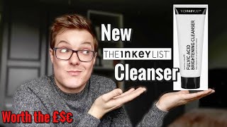 THE INKEY LIST FULVIC ACID BRIGHTENING CLEANSER Review  The Inkey List Cleanser for Brighter Skin [upl. by Artened]