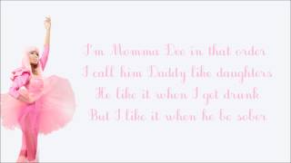 High School  Nicki Minaj Lyrics HD Nicki only [upl. by Rox691]