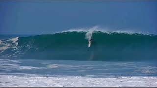 Surfing BIG waves Zicatela Puerto Escondido Mexico [upl. by Airdnassac818]