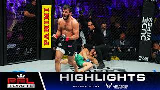 Full Fight Highlights from Hollywood  2024 PFL Playoffs  PFL 8 2024 [upl. by Nhoj]