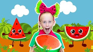 Watermelon Song  Kids Song  Anuta Kids Channel [upl. by Acinehs]