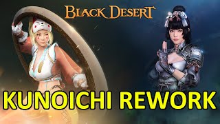 Kunoichi Rework Preview Gameplay Black Desert Online [upl. by Urquhart]