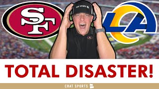 The San Francisco 49ers Are A DISASTER Right Now 49ers vs Rams Reaction amp 49ers News [upl. by Jaffe]