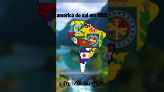 América do sul em 1822 dono do áudio AmoamapaOFICIAL [upl. by Lyrahs]