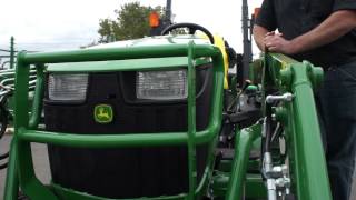 John Deere 1025 and its Attachments [upl. by Llerej234]