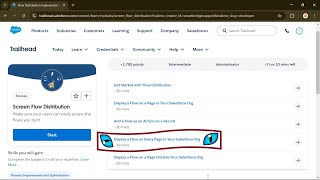Display a Flow on Every Page in Your Salesforce Org  Screen Flow Distribution  Quiz  2024 [upl. by Schuler]