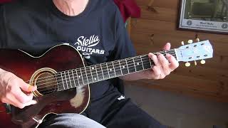 Champagne CharlieBlind Blake  Acoustic Blues Lesson  TAB avl [upl. by Ema738]