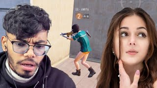 Can Casetoo Protect This Girl Gamer  BGMI Gameplay [upl. by Aihsekyw]